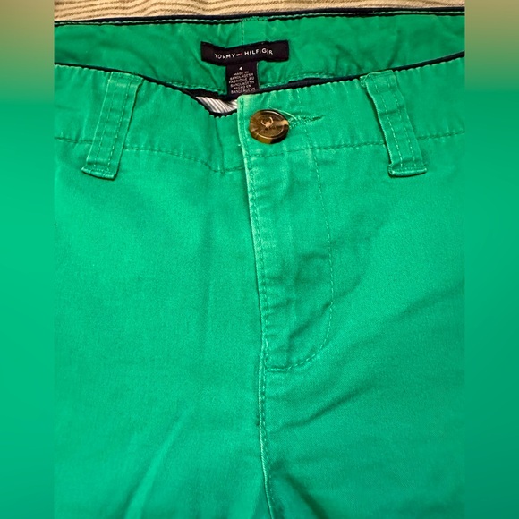Tommy Hilfiger Green Cotton Pants - Picture 3 of 9